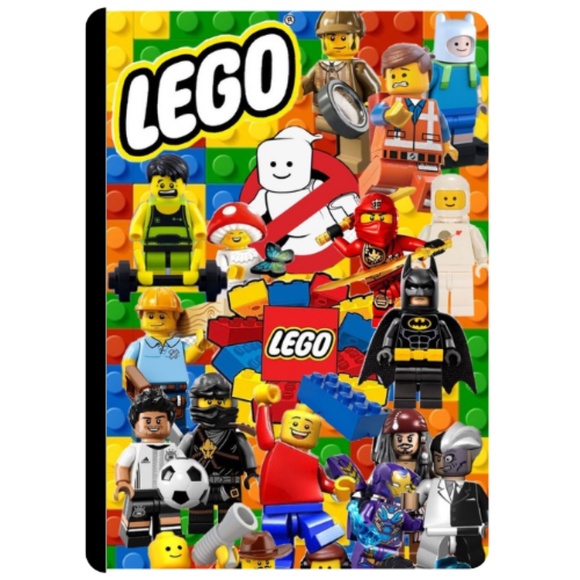 Handmade Lego Composition Notebook - Picture 1 of 1